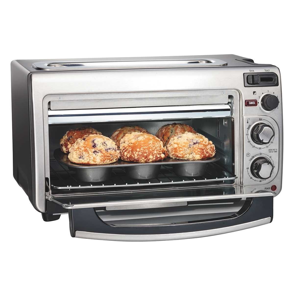 LiquidBidding  Hamilton Beach Toastation Oven with 2